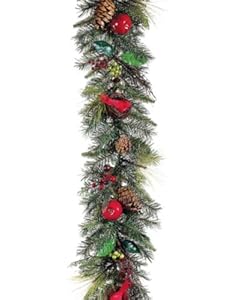 Amazon.com - 6' x 10&quot; Cardinal Wonderland Pre-Decorated Artificial