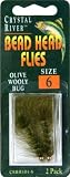 Crystal River Beadhead Fly-Olive Wooly B