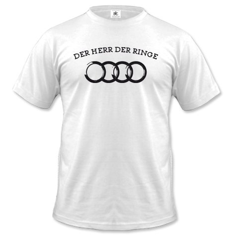 DER HERR DER RINGE - AUDI - FAN SHIRT - HERREN 