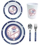 New York Yankees 5 Piece Children's Dinner Set