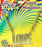 NEW LOVE NECKLACE 70S HIPPY FESTIVAL FANCY DRESS [Toy]