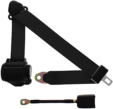Lightpros 3 Point Retractable Seat Belt with Safety Lock
