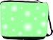 Rikki KnightTM Mint Green Bubbles Design Messenger Bag - Book Bag - Unisex - Ideal Gift for all occassions!