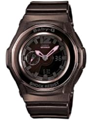 Casio Womens BGA141-5BCR Baby-G Shock Resistant Analog Digital Watch