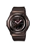 Casio Womens BGA141-5BCR Baby-G Shock Resistant Analog Digital Watch