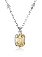 Judith Ripka Collar plata de ley 925 milésimas