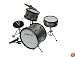 Bridgecraft Child Drum Set with Seat, Sticks & Cymbal -DRM316