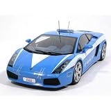 2004 Lamborghini Gallardo Police Car diecast model car 1:18 scale by AUTOart - 74576 by AUTOart