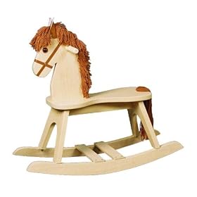 Derby Rocking Horse by Angel Line Finish Cherry