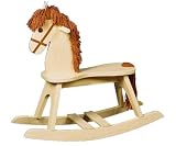 Indoor Furnitures item: Stork Craft Rocking Horse In Natural