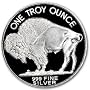 NEW Buffalo/Indian Head Nickel Art Coin 1 TROY OZ .999 SILVER BULLION