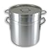 Alegacy Eagleware EWDB20 Professional Aluminum Double Boiler, 20-Quart