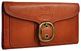 Coach Red and Fuschia Leather Envelope Wallet 40883 B4RO