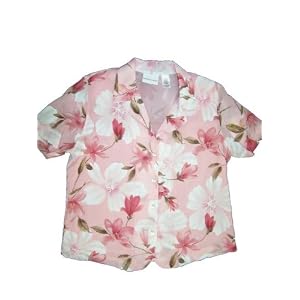 Buy Alfred Dunner Viennese Waltz Short Sleeve Floral Blouse by Alfred Dunner