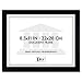 DAX Solid Wood Photo/Document Frame, Easel Back, 8.5 x 11 Inches, Black (1826N3T) DAX Solid Wood Photo/Document Frame, Easel Back, 8.5 x 11 Inches, Black (1826N3T)