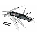 Wenger Messer SUI 1 Alinghi, rostfrei, Einhandbedienung, Safety Lock, 21 Funktionen, Nylonetui mit G�rtelschlaufe