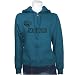 Jacksonville Jaguars Ladies Teal Reading the Defense Full Zip Hoody Sweatshirt