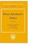 Peter Abelard's Ethics : An Edition with Introduction, English Translation and Notes By D. E. Luscombe
