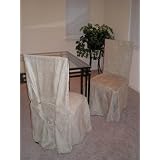 6 Pieces Sage Green Dining Chair Slipcovers by 