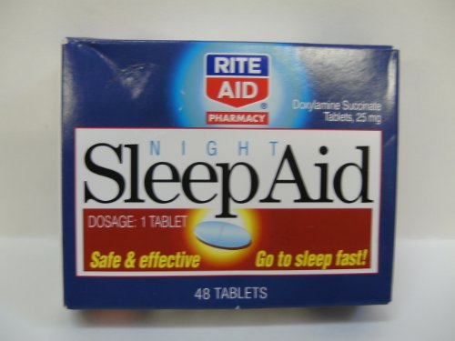 Rite Aid Night Sleep Aid 48 Ct. Tablets Exp. 05/2012