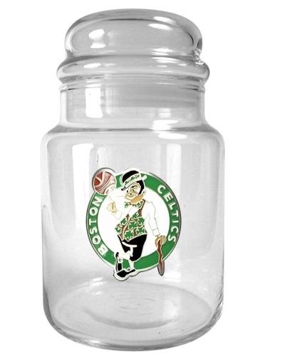 NBA Boston Celtics 31-Ounce Glass Candy Jar - Primary Logo