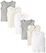 Burt's Bees Unisex Baby Organic Set of 6 Muscle Tanks