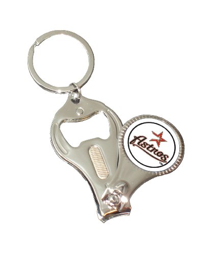 MLB Houston Astros 3 in 1 Key Chain and Money Clip Combo