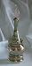 Egyptian Perfume Bottle  Mouth/Hand Blown  Weddings / Favors / Gifts - Color: Green - (EPB-018GR)