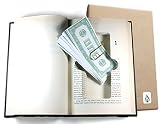 SneakyBooks Recycled Hollow Book Money Diversion Safe (money clip included)