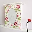 Date with Rose- Key Box with Rose Decoration