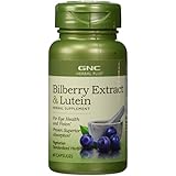 GNC Herbal Plus&reg; Standardized Bilberry Plus Lutein 60 Vegetarian Capsule