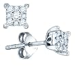 0.26CTW DIAMOND FASHION EARRINGS