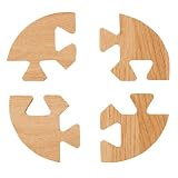 4-Piece Wood-Grain Foam Play Mat Corners NATURAL