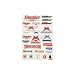 Marzocchi Decal Sheet - 25 Assorted Decals