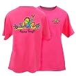 Peace Frogs Adult Retro Garment Dye Short Sleeve T-Shirt