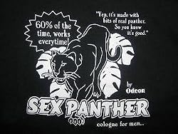 Sex Panther Anchorman shirt Black