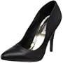 Steve Madden Women's Shooterr Pump,Black Leather,7.5 M US
