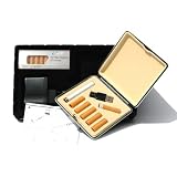 vevendo® - eWellness® Set incl. Zigarettenetui - elektronische Zigarette, zerlegbar im Etui zum Mitnehmen incl. 15 Depots mit Geschmacksrichtung Tabak 0.0 mg Nikotin und umfangreichen Zubehör