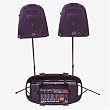 Nady ACCESS PSS-150 Transportable 150 Watt Five Channel Mixer with Effects, Mic and Cable