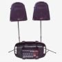 Nady ACCESS PSS-150 Transportable 150 Watt Five Channel Mixer with Effects, Mic and Cable