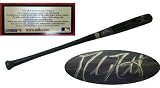 Signed Mike Moustakas Kansas City Royals Baseball Bat MLB COA Moustakas was drafted #2 overall in the 2007 MLB draft and plays 3rd base for the Kansas City Royals. One of their best up and coming prospects. Baseball bat is Major League Baseball (MLB) authenticated. Comes with a unique hologram # verified on MLB's website that states the item and date it was signed. That means your bat was sig