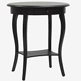 41isxx4Xk%2BL. SL160  Carolina Cottage Martha End Table, Antique Black