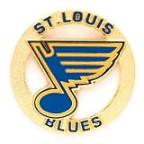St. Louis Blues Official Logo Lapel Pin