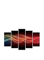 Wall Decor Fotocuadro 5 Piezas Pirámide Wavestall