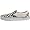Vans Unisex Classic Slip-on black and white checker/white VEYEBWW 7 UK
