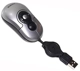 Ultra Mini Size Retrachable Notebook Laptop Mouse, USB