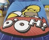 Homer Simpsons Fleece Blanket / Throw