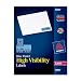 Avery 5980 Laser labels, rectangle, 1 x 2-5/8, pastel blue , 750/pack