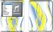 Double Helix Yellow Design Protective Decal Skin Sticker for Apple iPod nano 3G (3rd Generation) 4GB/ 8GB Player