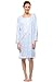 Casual Nights Women's Elegant Nightgown Long Sleeve Sleepwear Night Gown For Mom